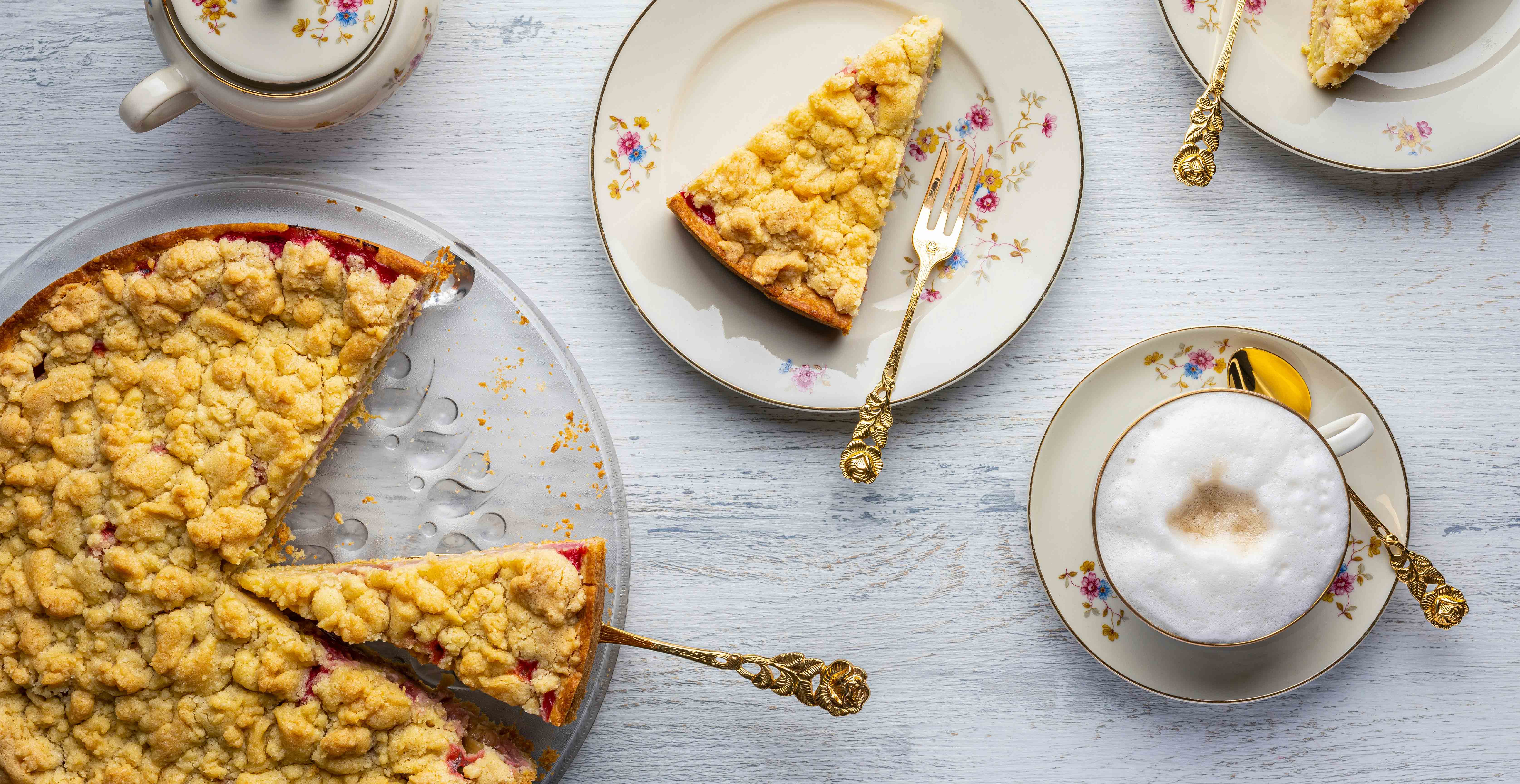 Rhabarberkuchen Rezept