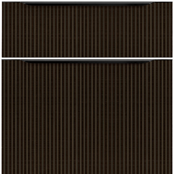 Nolte Küchenfront Stripe Wood Coffee