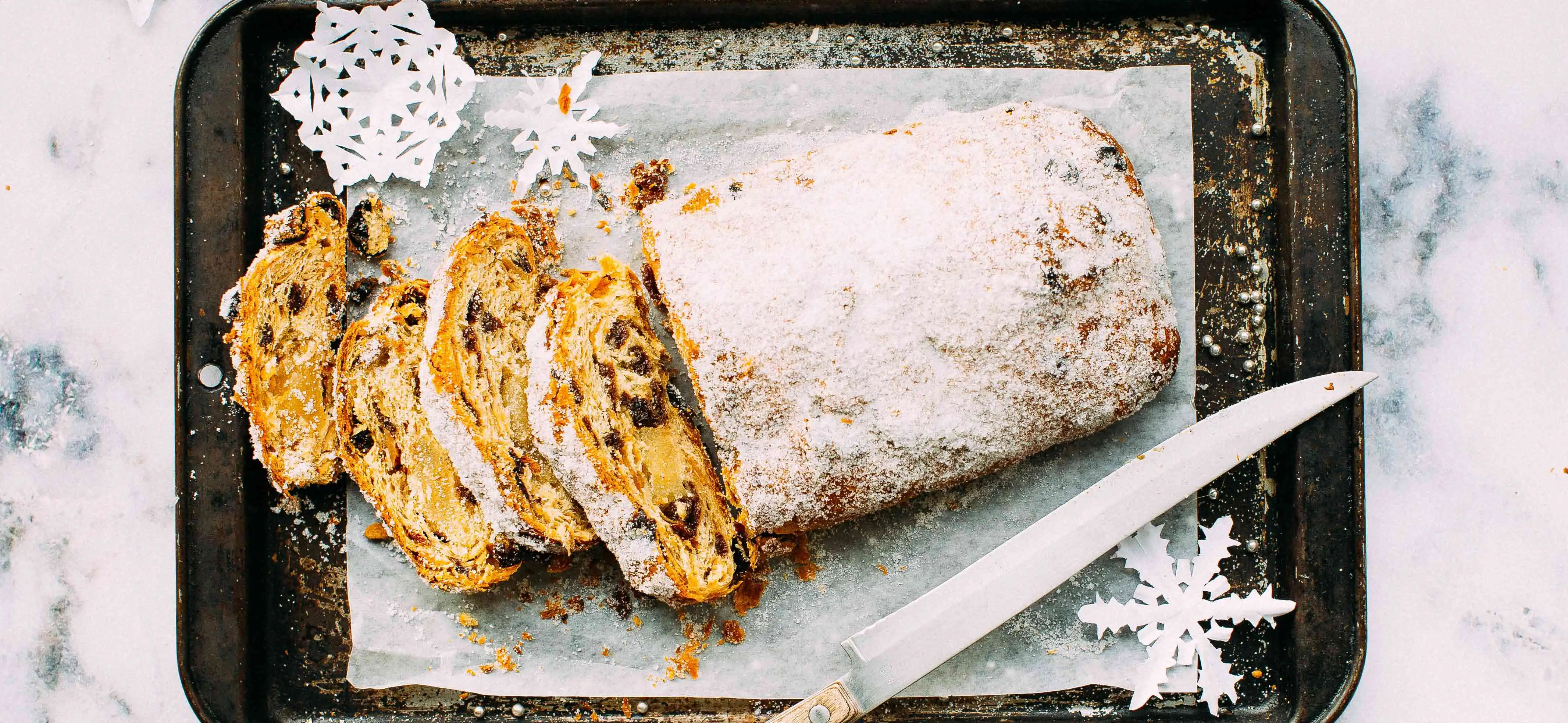 Marquardt Küchen: Veganer Weihnachtßtollen