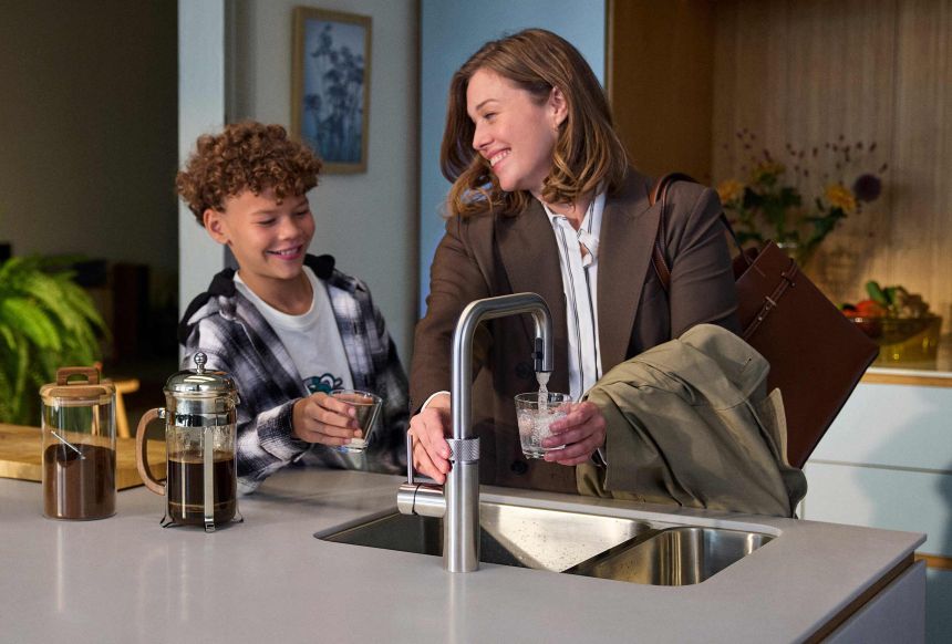 Küchenarmatur in einer Marquardt Küche