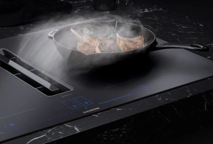 Mattes Kochfeld als Elektrogerät für die Küche