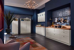 zeitlose moderne Landhausküche