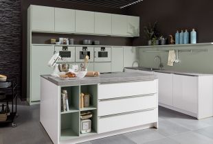 Marquardt Küchen: Küche In Grau Grün